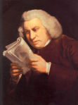 Samuel Johnson avoiding a lecture